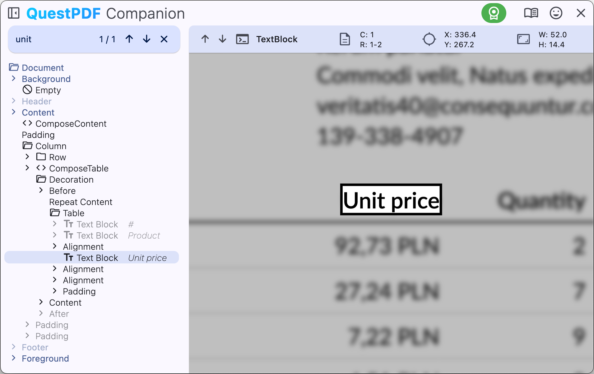 Content searching feature
